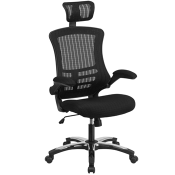 Black High Back Mesh Chair