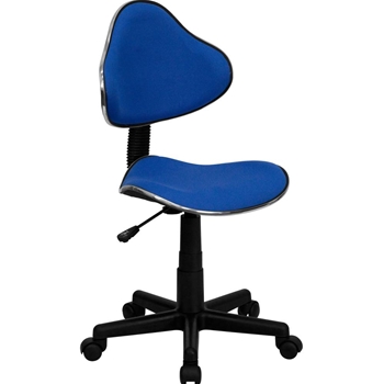 Blue Low Back Task Chair