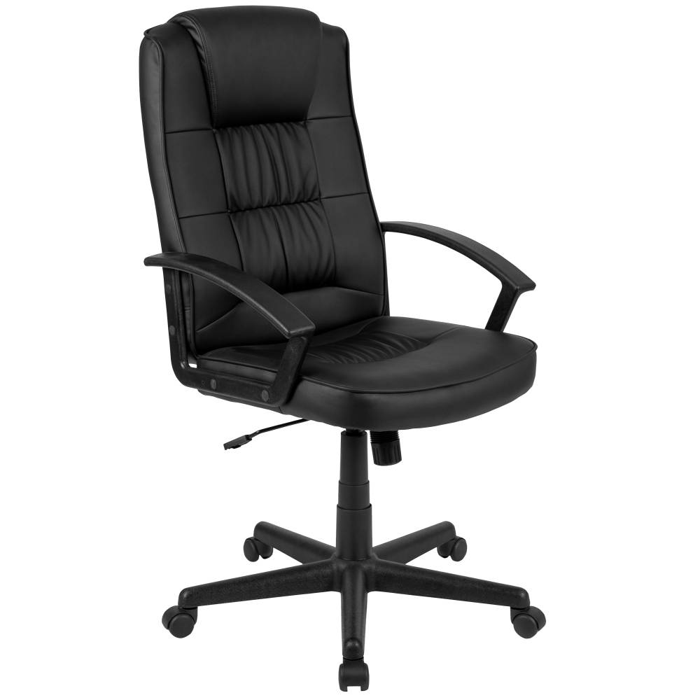 Black LeatherSoft Task Chair