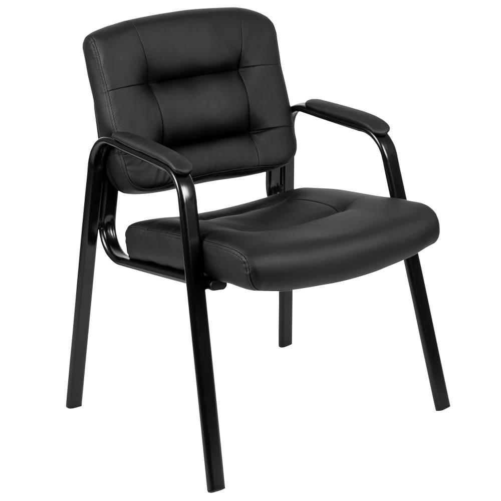 Black LeatherSoft Guest Chair