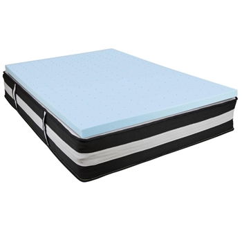 12" Mattress and Topper Bundle