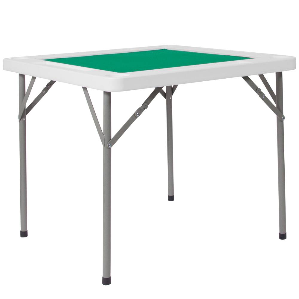 Green Felt Folding Game Table