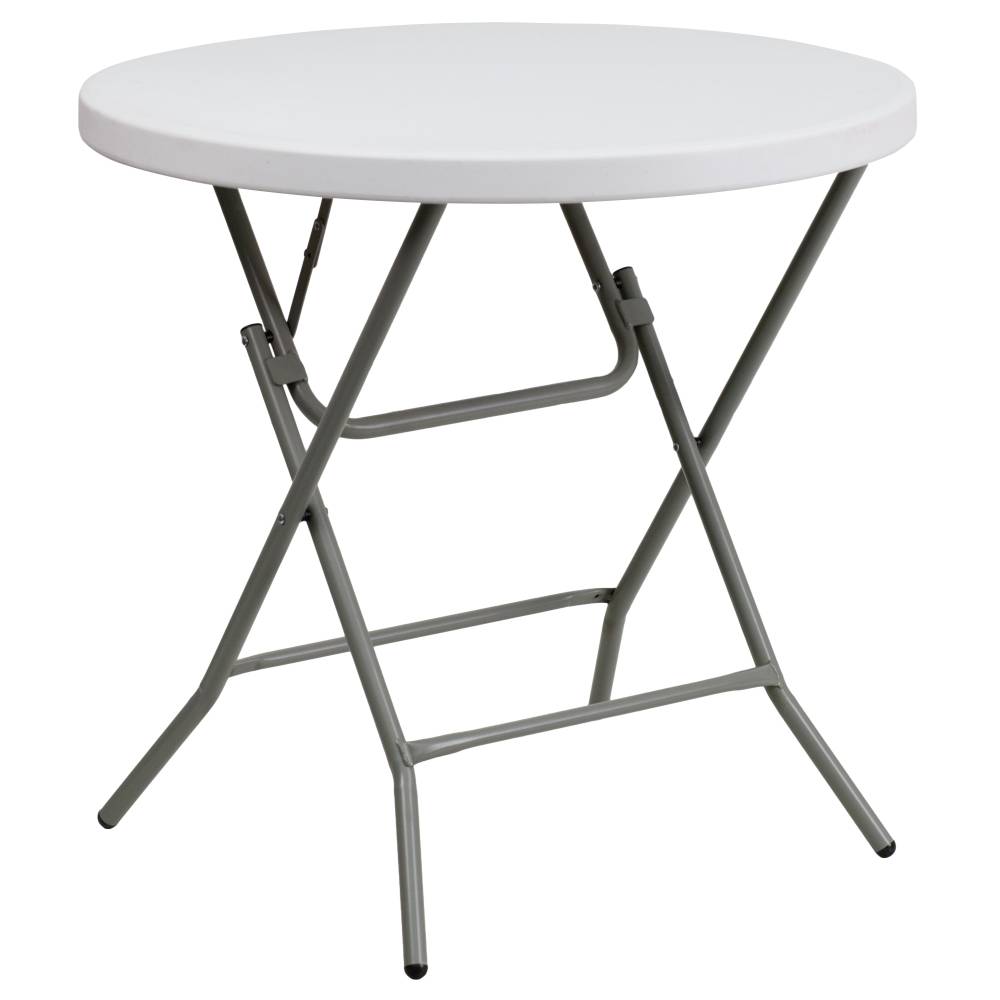 32RD White Plastic Fold Table