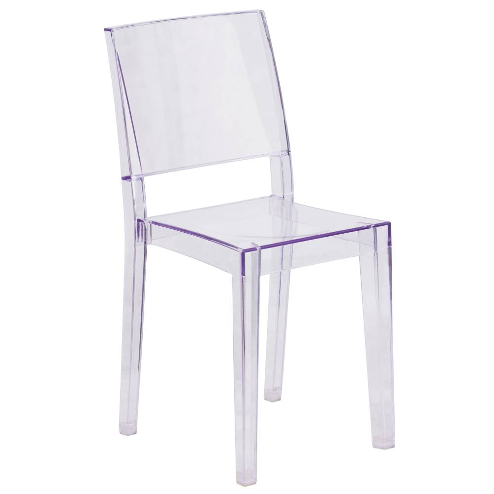 Clear Stacking Side Chair
