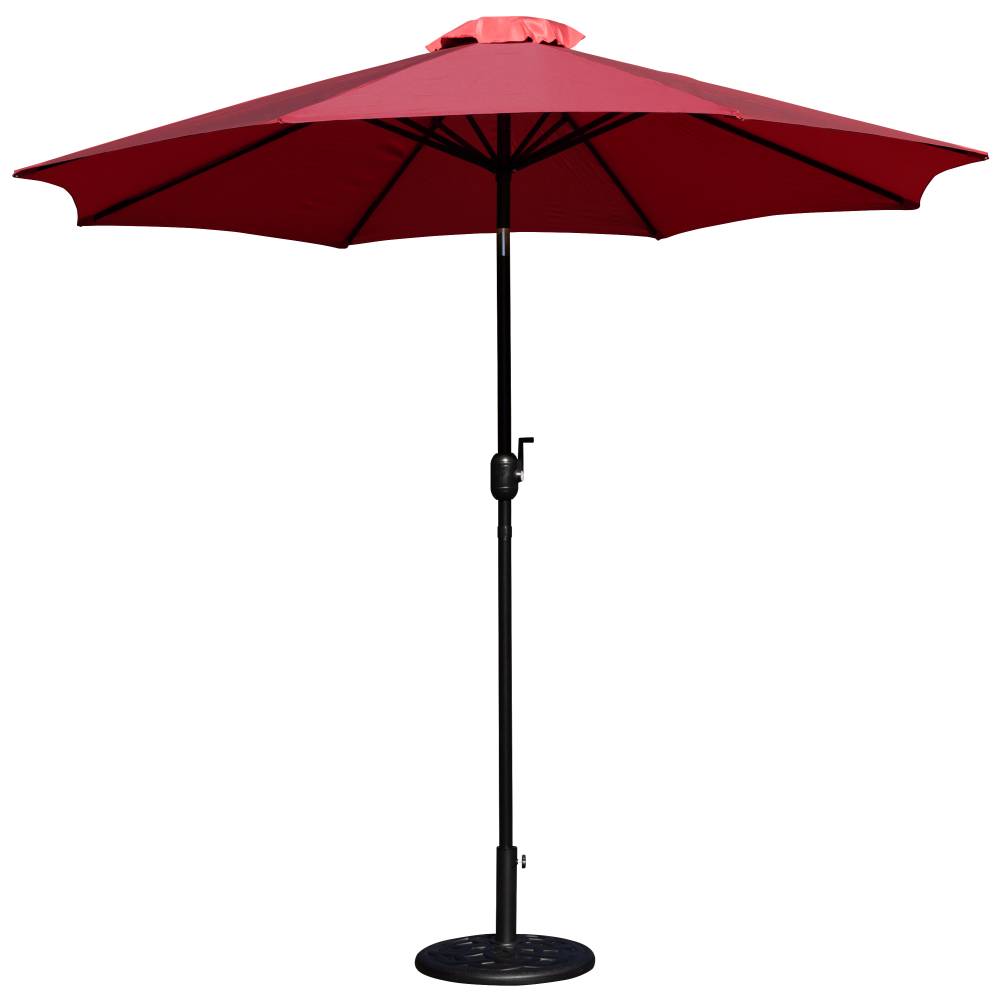 Red Umbrella & Black Base Set