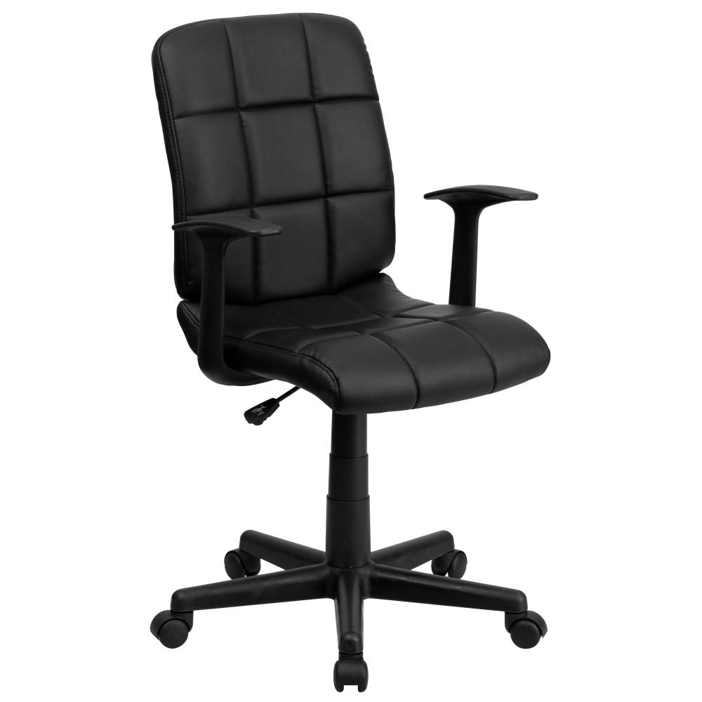 Black Mid-Back Task Chair