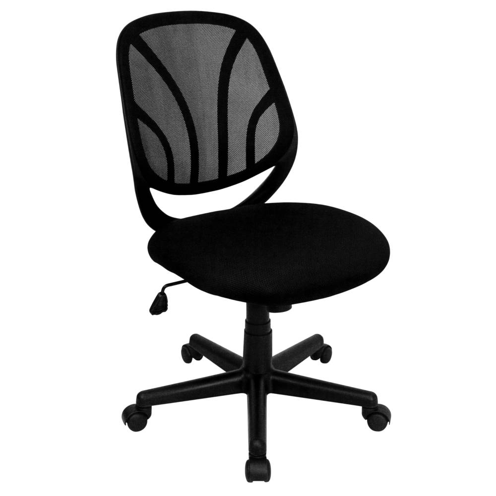 Black Mid-Back Task Chair