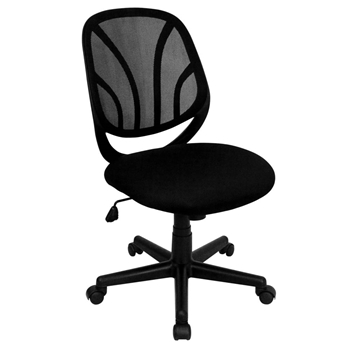 Black Mid-Back Task Chair