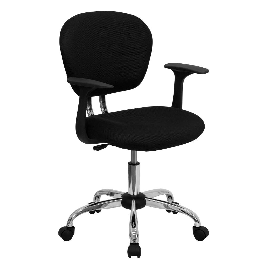 Black Mid-Back Task Chair