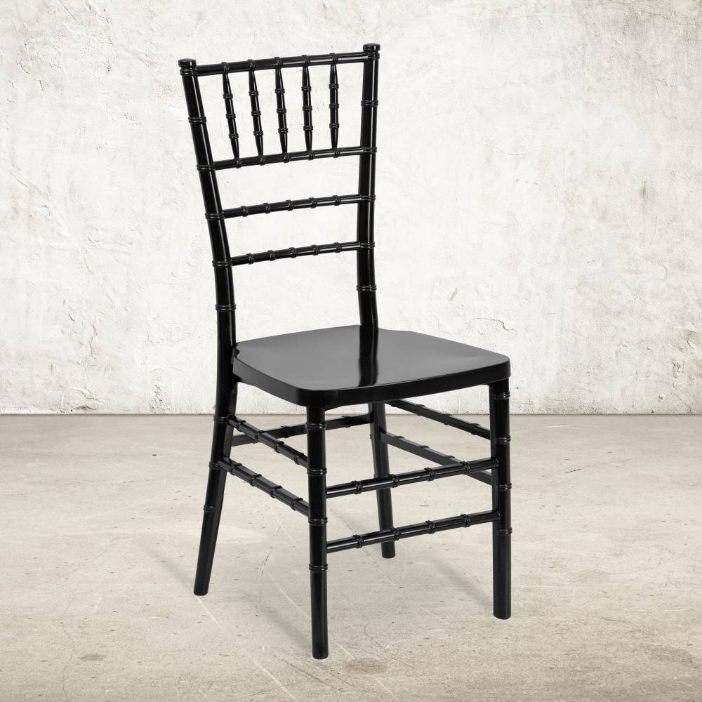 Black Resin Chiavari Chair