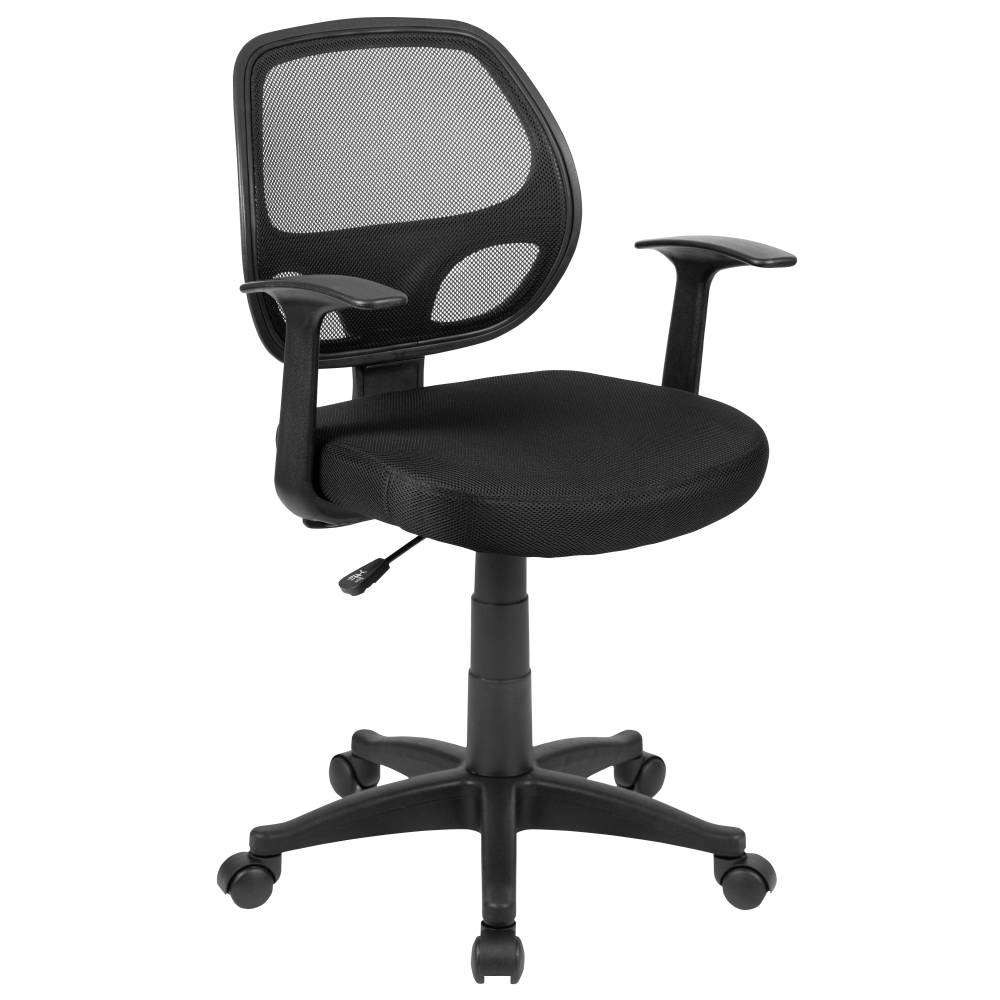 Black Mid-Back Task Chair