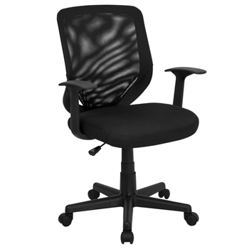 Black Mid-Back Task Chair