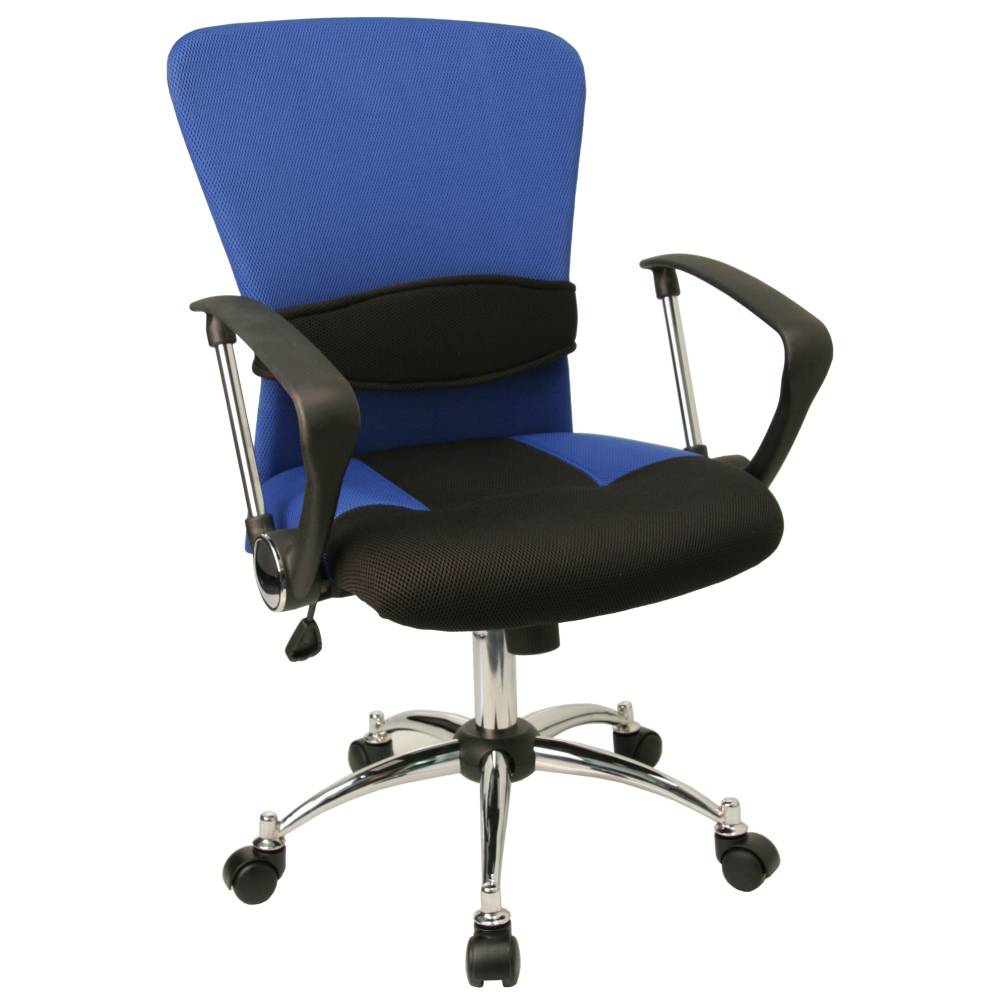 Blue Mid-Back Task Chair