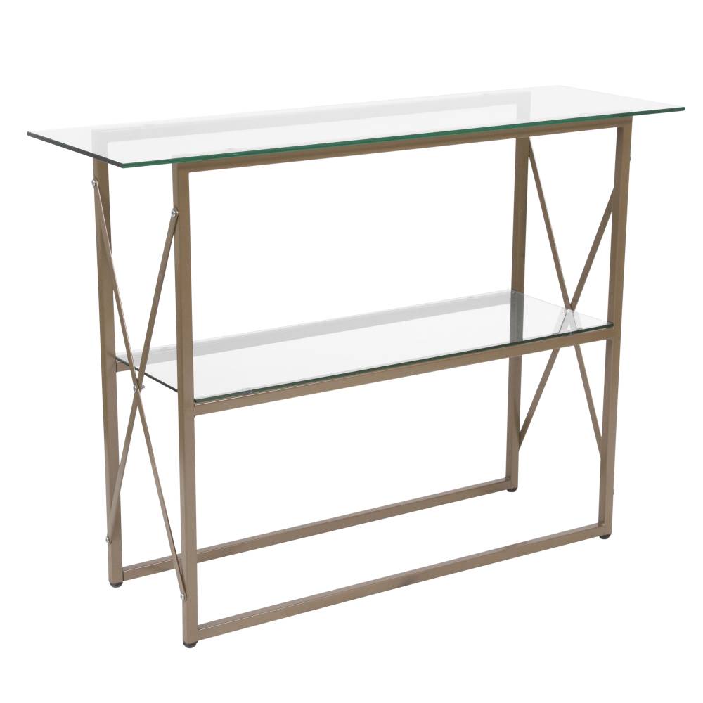 Glass Console Table