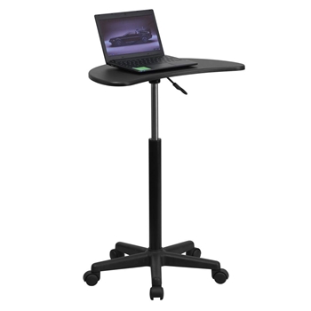 Black Adjustable Laptop Desk