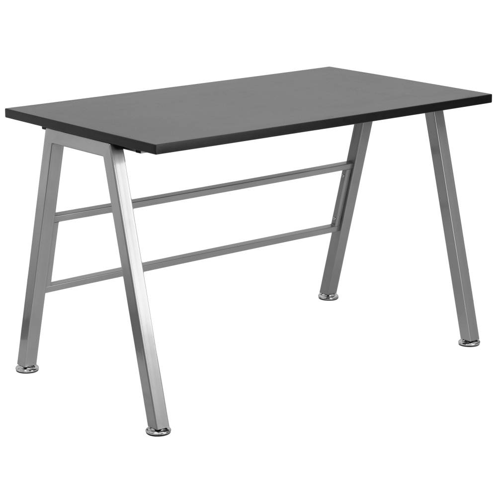 Black High Profile Desk