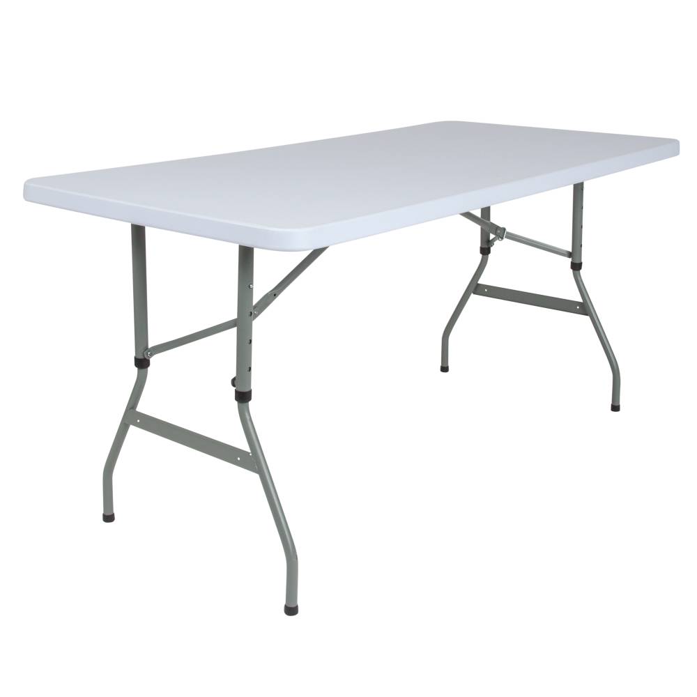 30x60 White Plastic Fold Table