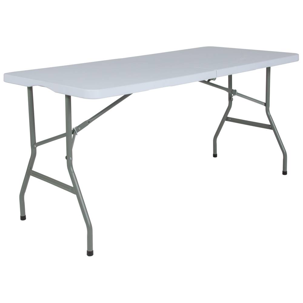 30x60 White Plastic Fold Table