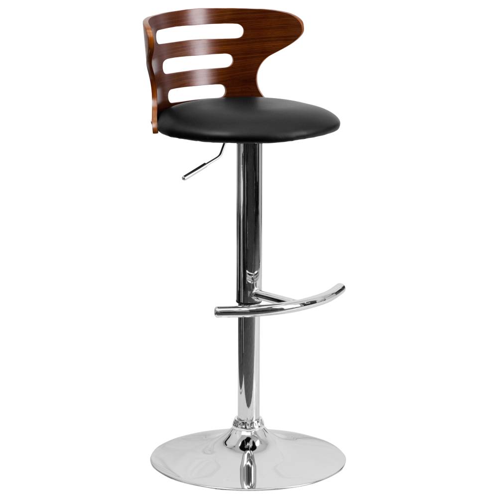 Walnut Wood Barstool