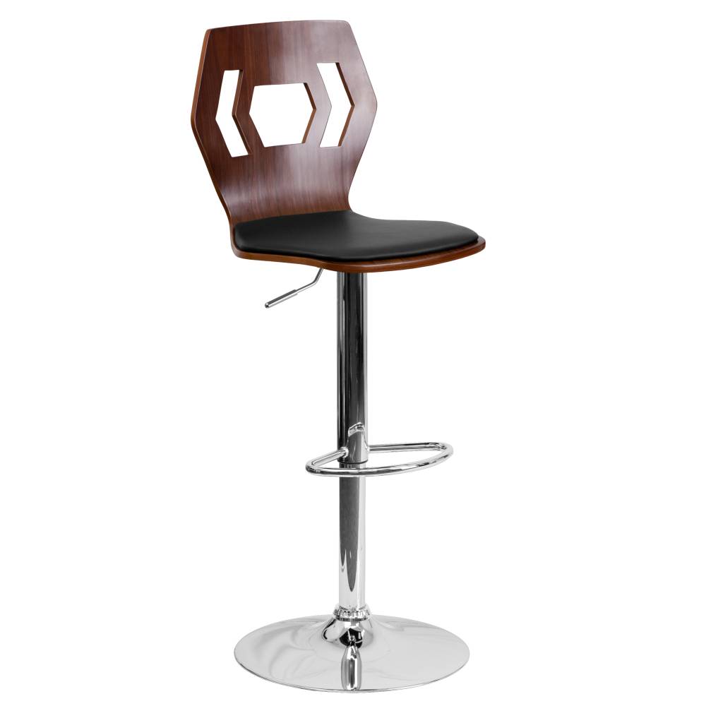 Walnut Wood Barstool
