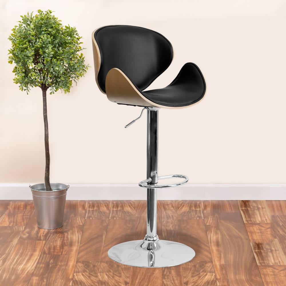 Beechwood Adjustable Barstool