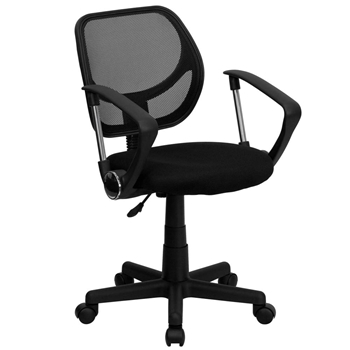 Black Low Back Task Chair