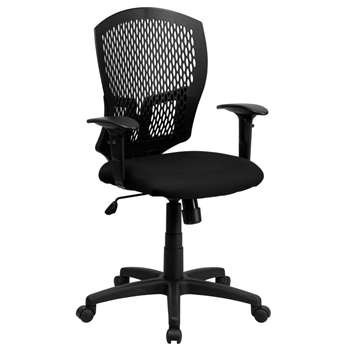 Black Mid-Back Task Chair