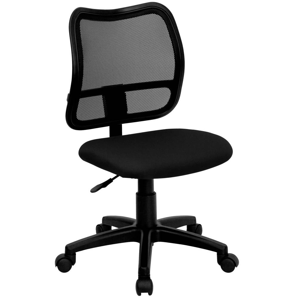 Black Mid-Back Task Chair