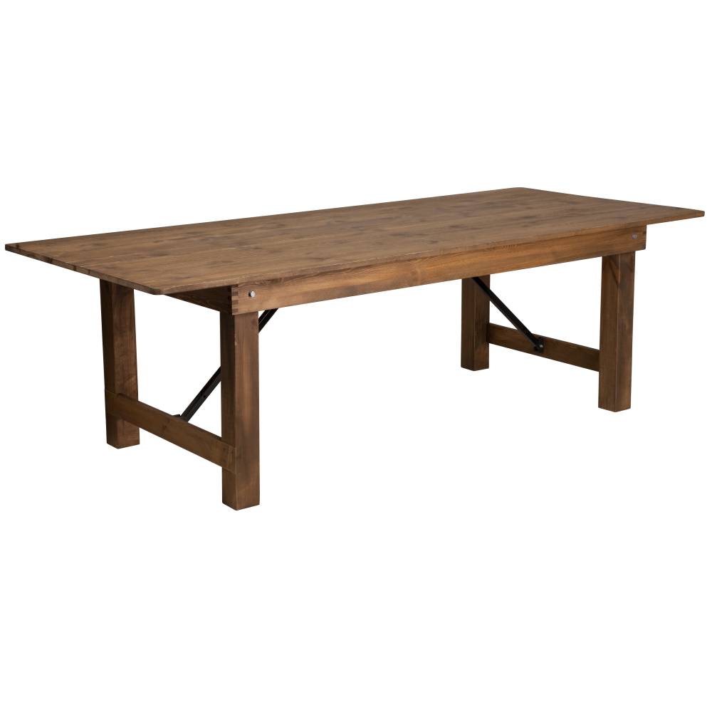 8'x40" Folding Farm Table