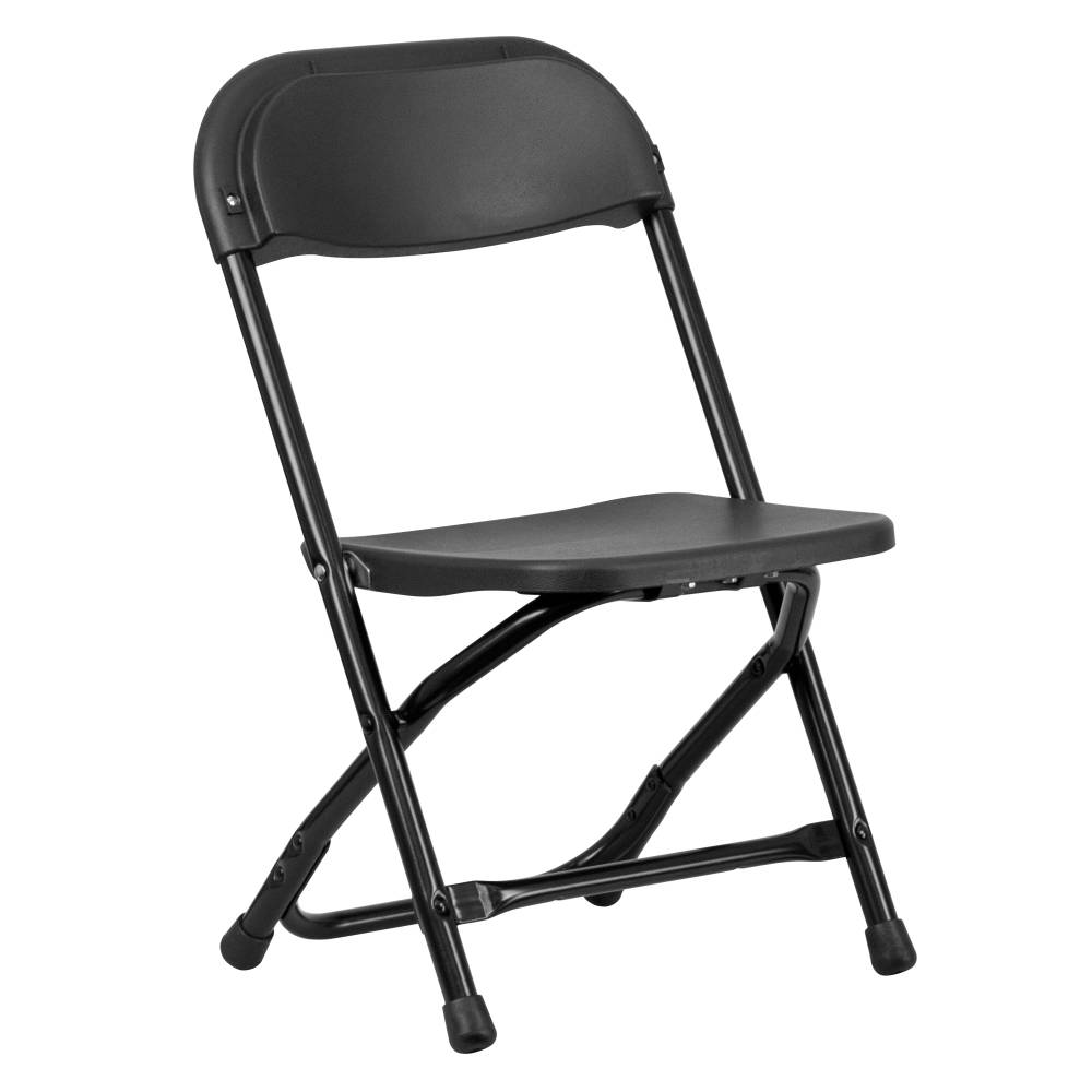 Kids Black Folding Chair