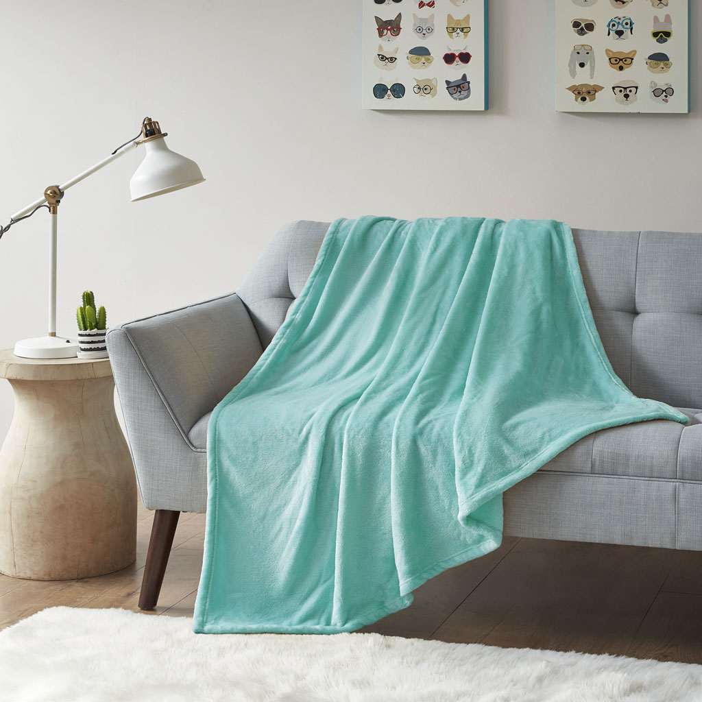 Microlight Plush Brushed Throw