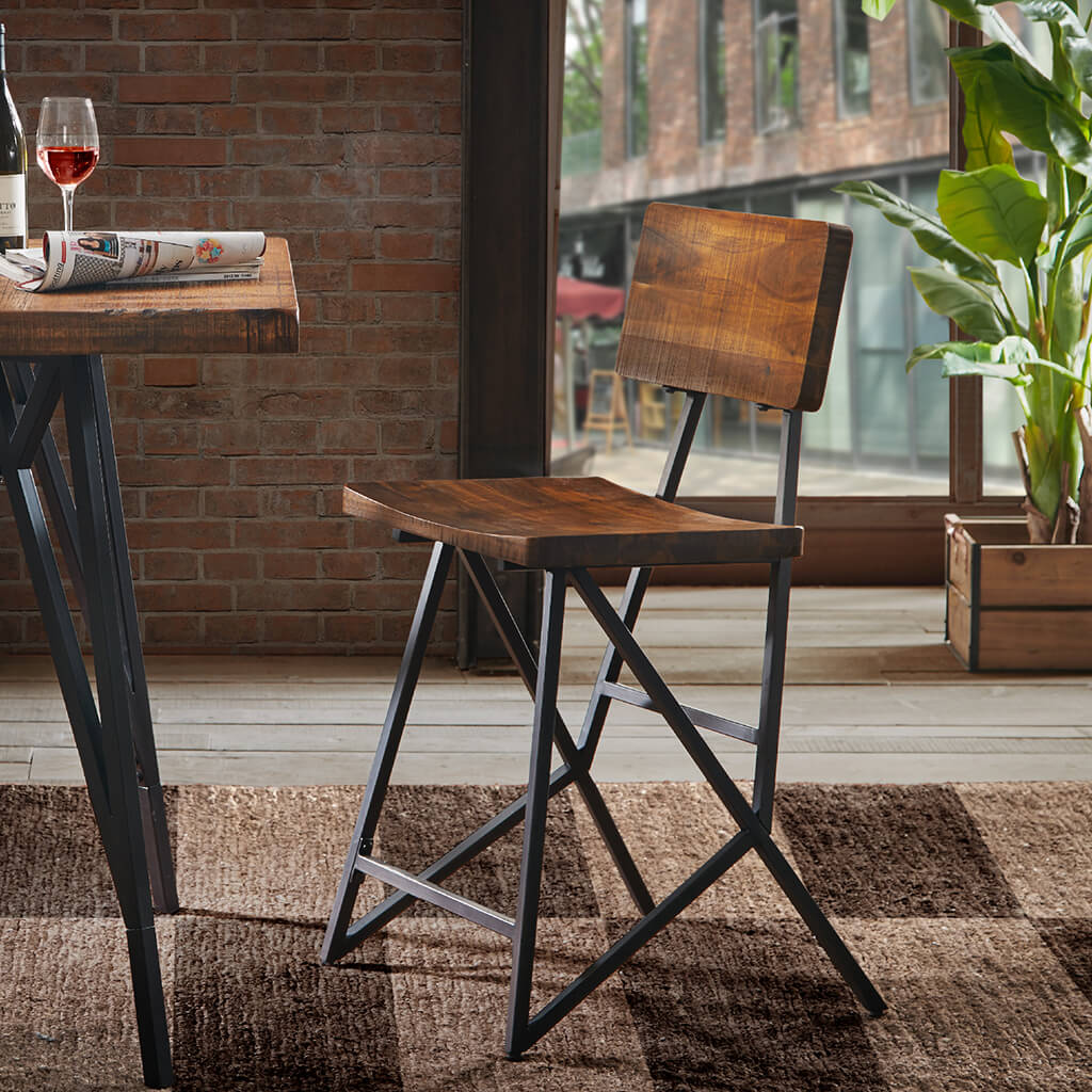 Trestle Counter stool