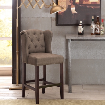 Jodi Tufted Wing Counter Stool