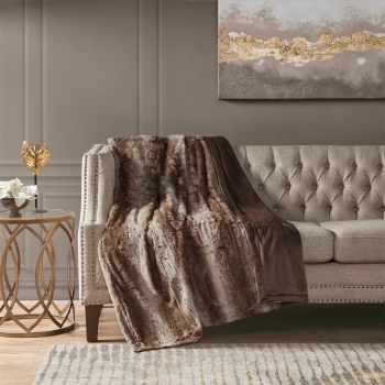 Zuri Oversized Faux Fur Throw