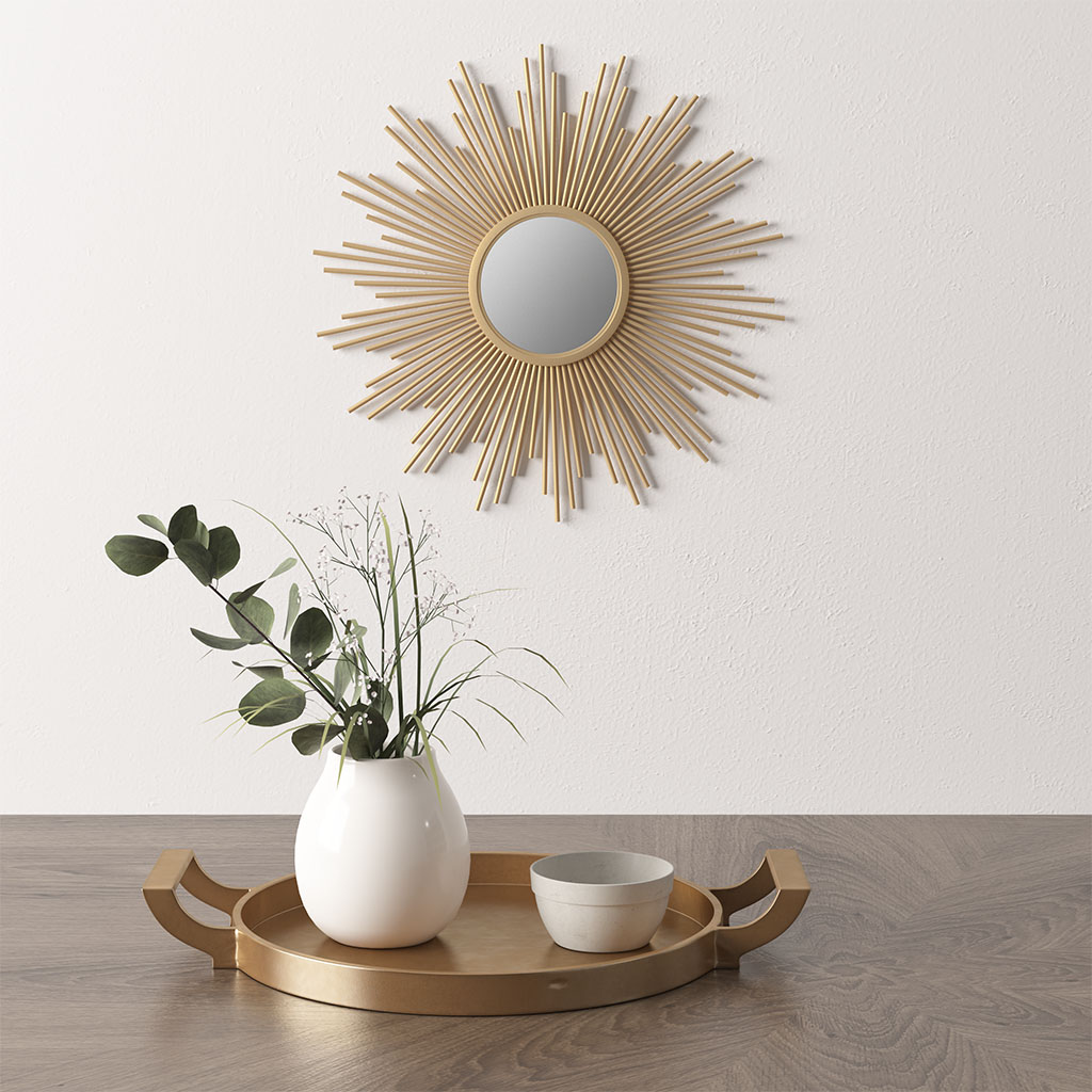 Fiore Small Sunburst Mirror